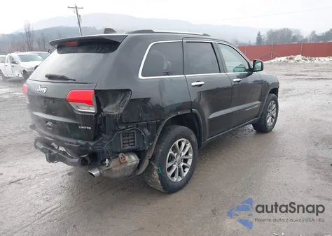 2015 Jeep Grand Cherokee Limited z USA, uszkodzony, nr VIN 1C4RJFBG1FC806812